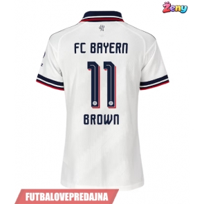 Lacne Ženy Futbalové dres Bayern Munich Nathaniel Brown #11 2026-27 Krátky Rukáv - Preč